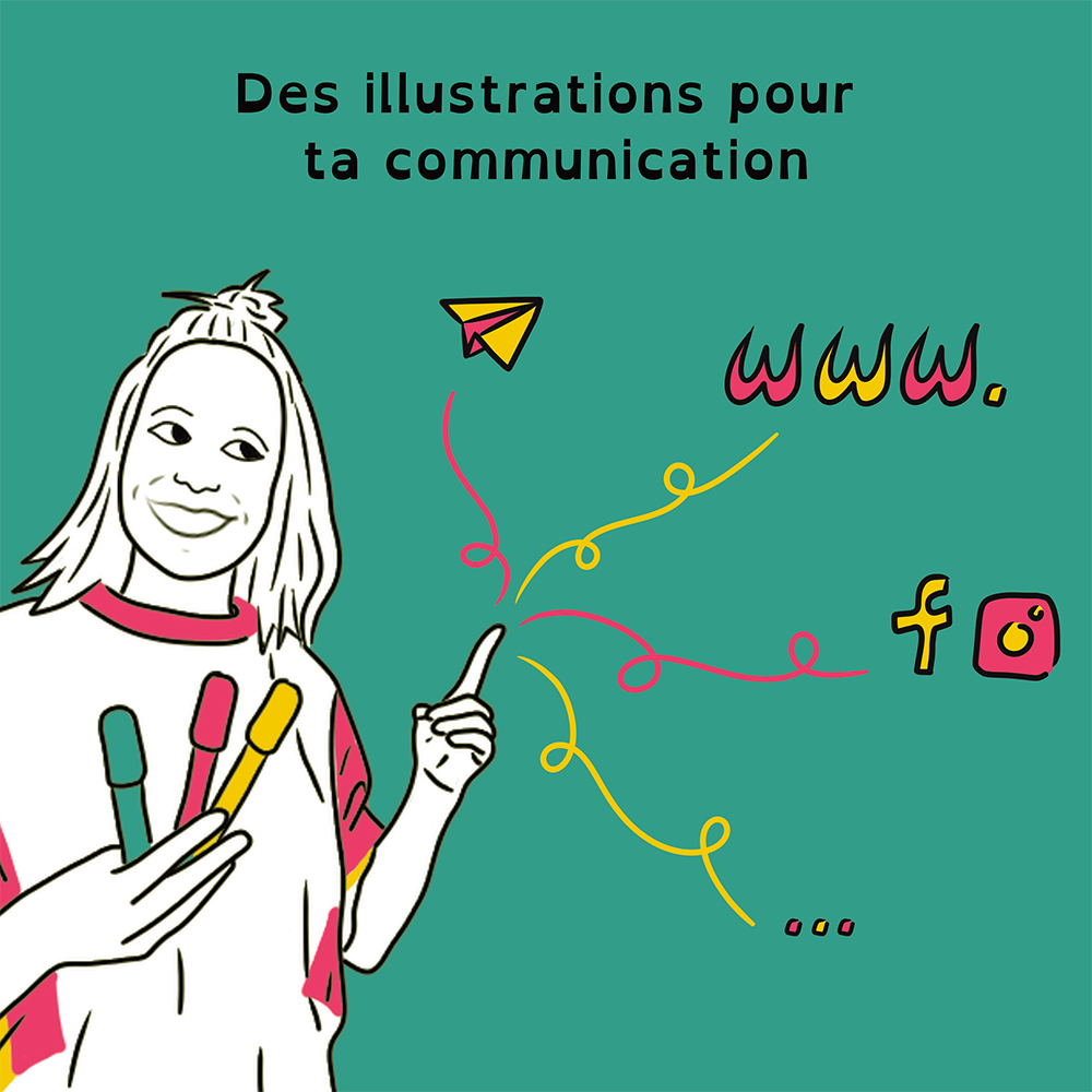 Prestations - Identité visuelle - Djoune Illustrations - Justine Gisdal-Molron