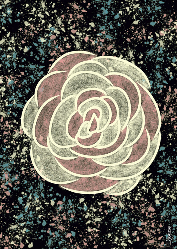 Rose Cosmique - Boutique - Djoune Illustrations - Justine Gisdal Molron