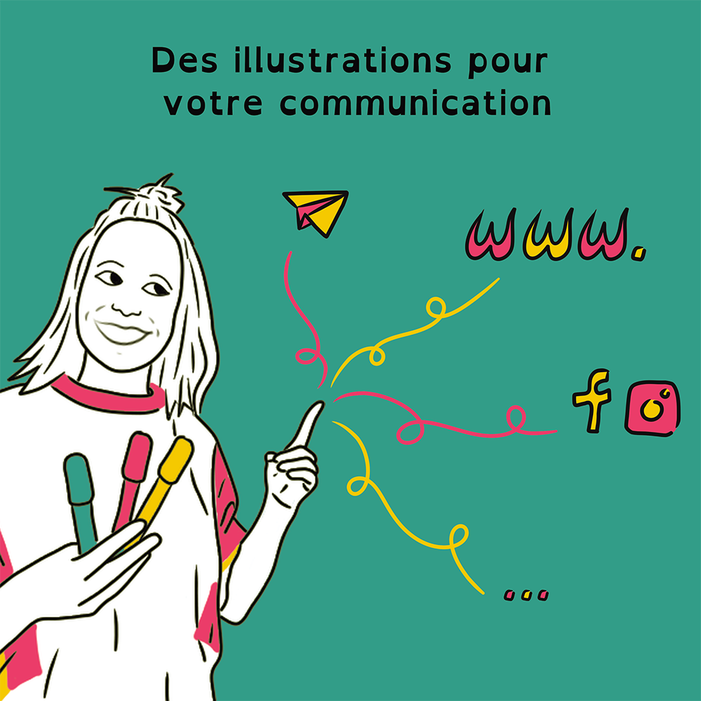 Prestations - Identité visuelle - Djoune Illustrations - Justine Gisdal Molron